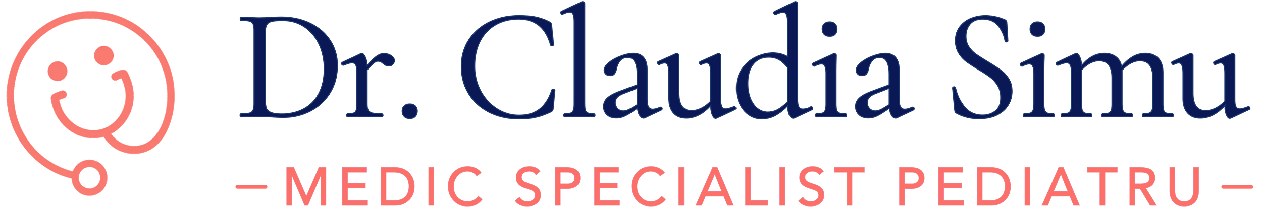 dr claudia simu Logo - medic pediatru cluj napoca si floresti