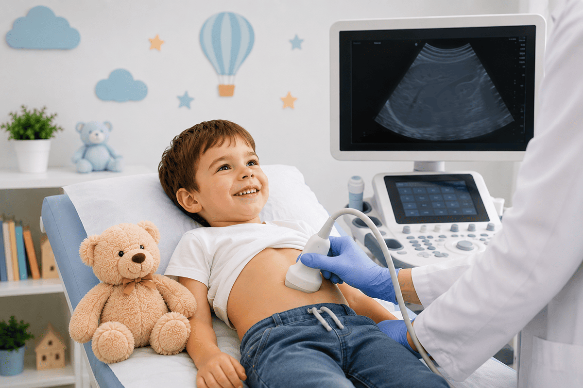 Ecografie abdomen superior copii cluj - dr Simu Claudia - medic pediatru Floresti si Cluj Napoca